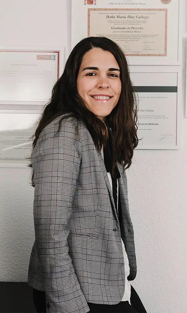 Despacho de abogados en Murcia. María Díaz Abogada